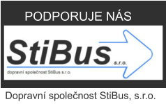 PODPORUJE NÁS Dopravní společnost StiBus, s.r.o.
